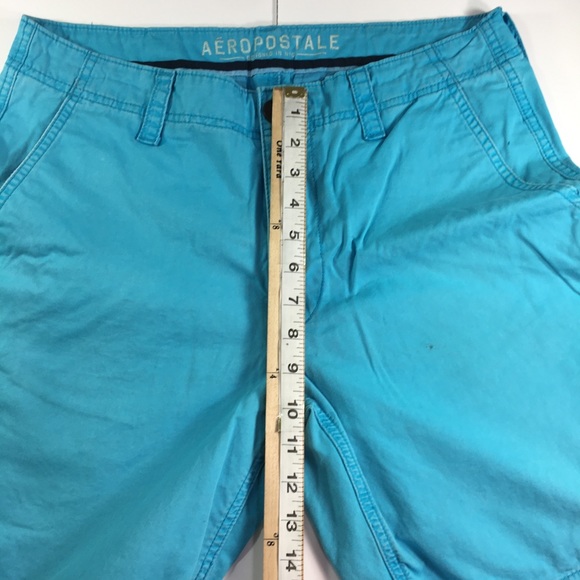 Aeropostale Men’s Shorts Blue - Picture 4 of 7